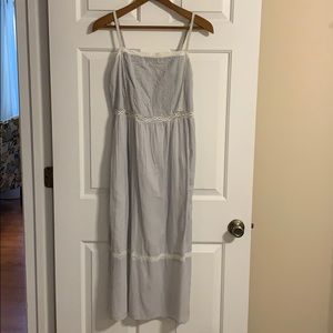 •Zara• Lace Embellished Midi Sun Dress